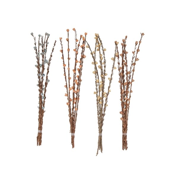 Shop Set of 4 Natural 41 Inch Dried Plant Decorative Sticks Brown