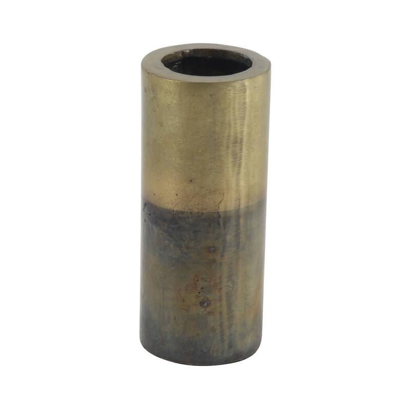 Gold Aluminum Metal Decorative Vase