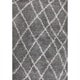 preview thumbnail 18 of 34, nuLOOM Alexa Moroccan Trellis Shag Area Rug