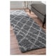 preview thumbnail 14 of 34, nuLOOM Alexa Moroccan Trellis Shag Area Rug