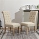 preview thumbnail 23 of 56, Copper Grove Schwalbach Upholstered Parsons Dining Chair (Set of 2)