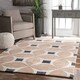 Carson Carrington Braedstrup Handmade Navy Area Rug - Thumbnail 33