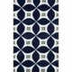 Carson Carrington Braedstrup Handmade Navy Area Rug - Thumbnail 37