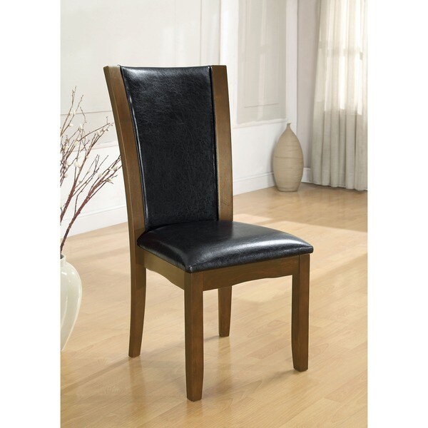 Furniture of America Row Contemporary Dining Chairs (Set of 2