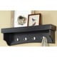 preview thumbnail 8 of 11, Copper Grove Daintree Coat Hook Black