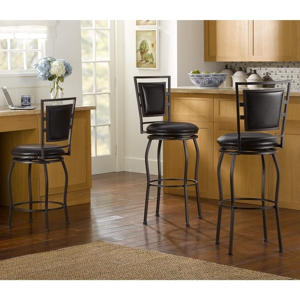 Copper Grove Nantucket Adjustable Bar Stools (Set of 3)