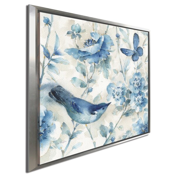 Lisa Audit "Indigold XI" Giclee Stretched Canvas Wall Art