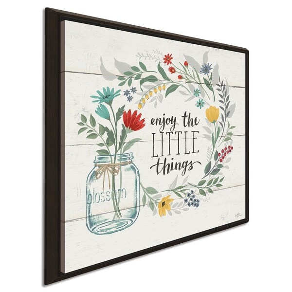 Janelle Penner "Blooming Thoughts II" Giclee Stretched Canvas Wall Art