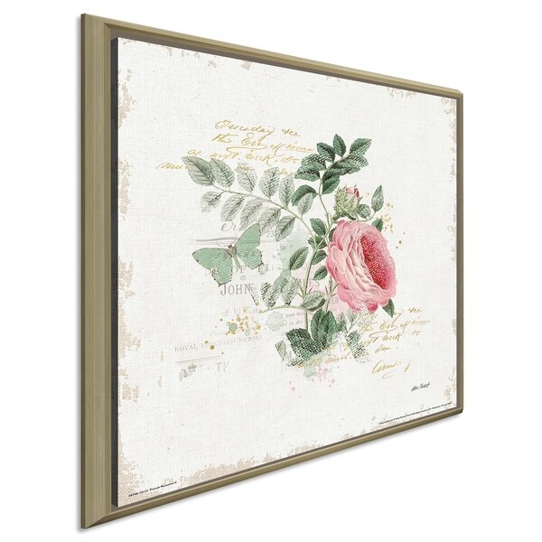 Katie Pertiet "French Romance II" Giclee Stretched Canvas Wall Art