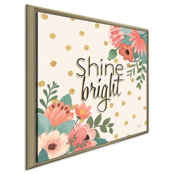 Janelle Penner "Gorgeous V" Giclee Stretched Canvas Wall Art