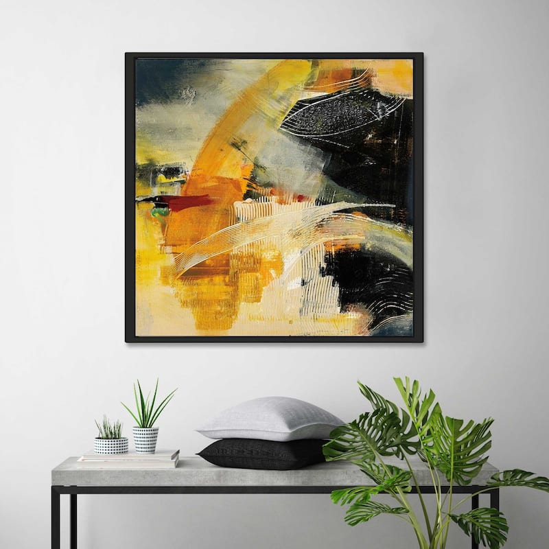 Jan Griggs "End of the Rainbow I" Giclee Stretched Canvas Wall Art