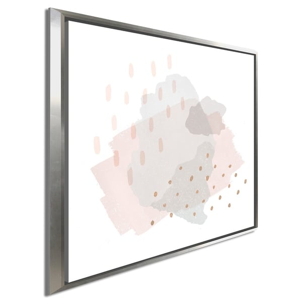 Moira Hershey "Lovely Blush III" Giclee Stretched Canvas Wall Art