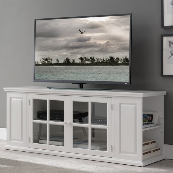 Cottage White 62 Inch Tv Stand With Bookcase Ends Free Cottage White 62 Inch Tv Stand With Bookcase Ends