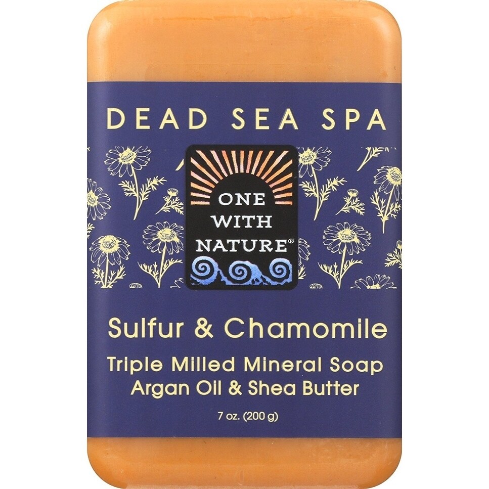 one with nature dead sea salt soap