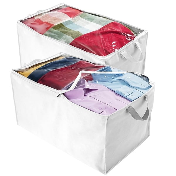 Shop Set Of 2 Jumbo Blanket Storage Bags For Comforter Blanket