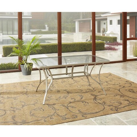 Avenue Greene Grey Outdoor Patio Dining Table