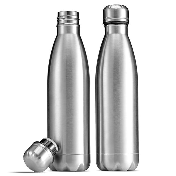 metal sports water bottle