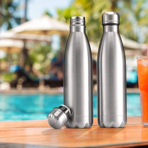 Foam insulated sport bottle with lid and straw