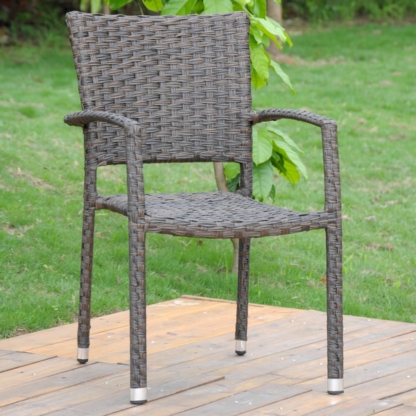 International Caravan Ibiza Aluminum Dining Chair ( Set of 4)