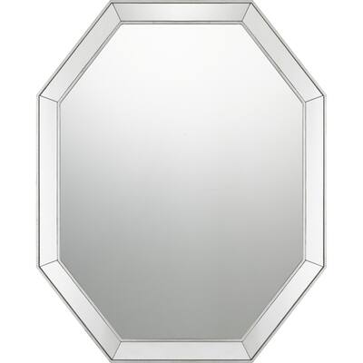 Quoizel Riverdale Silver Leaf Reflections Mirror