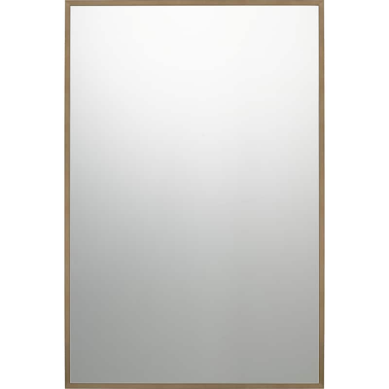 Quoizel Lockport Steel Glass Reflections Mirror