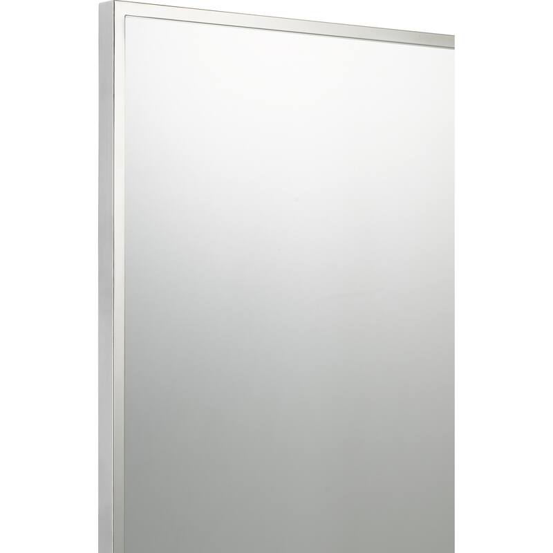 Quoizel Lockport Steel Glass Reflections Mirror