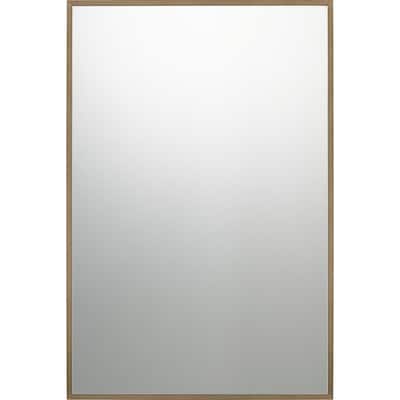 Quoizel Lockport Steel Glass Reflections Mirror