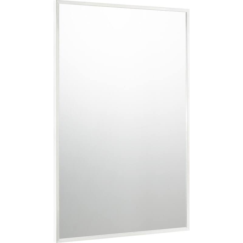 Quoizel Lockport Steel Glass Reflections Mirror