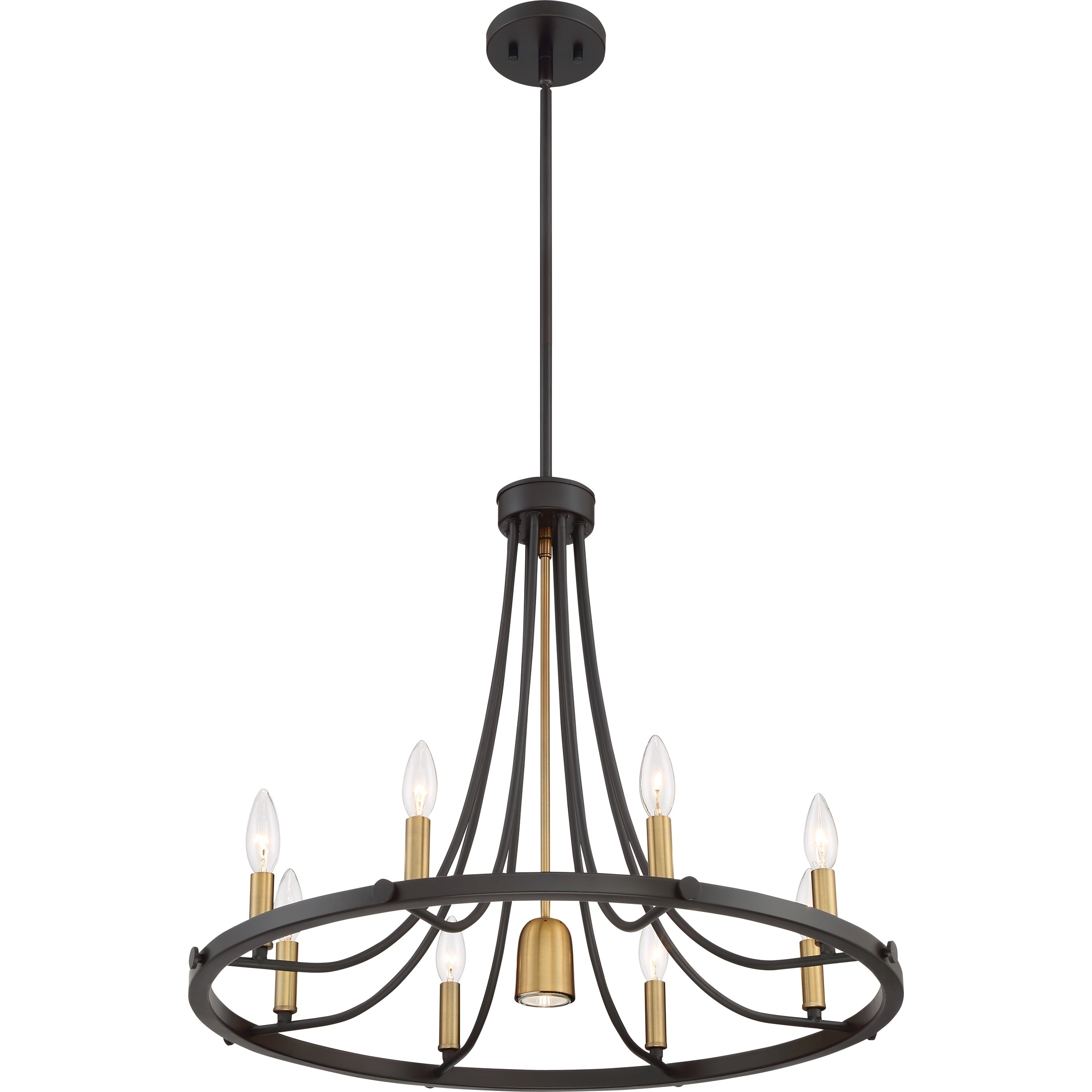 Quoizel Ballard Dark Cherry Chandelier - Chandeliers For Bedrooms by Overstock.com