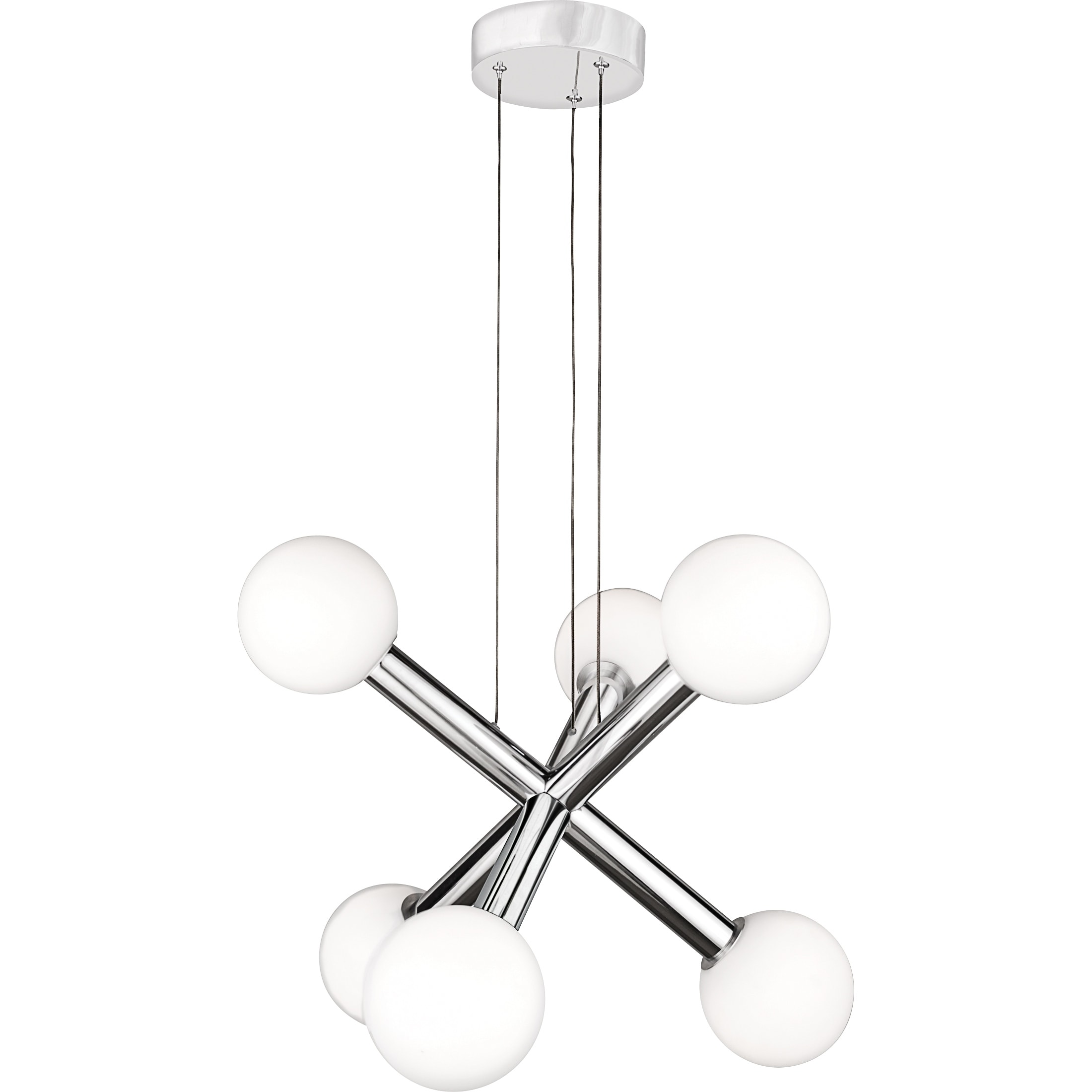 Quoizel Platinum Collection Affinity Polished Chrome Chandelier - Chandeliers For Bedrooms by Overstock.com