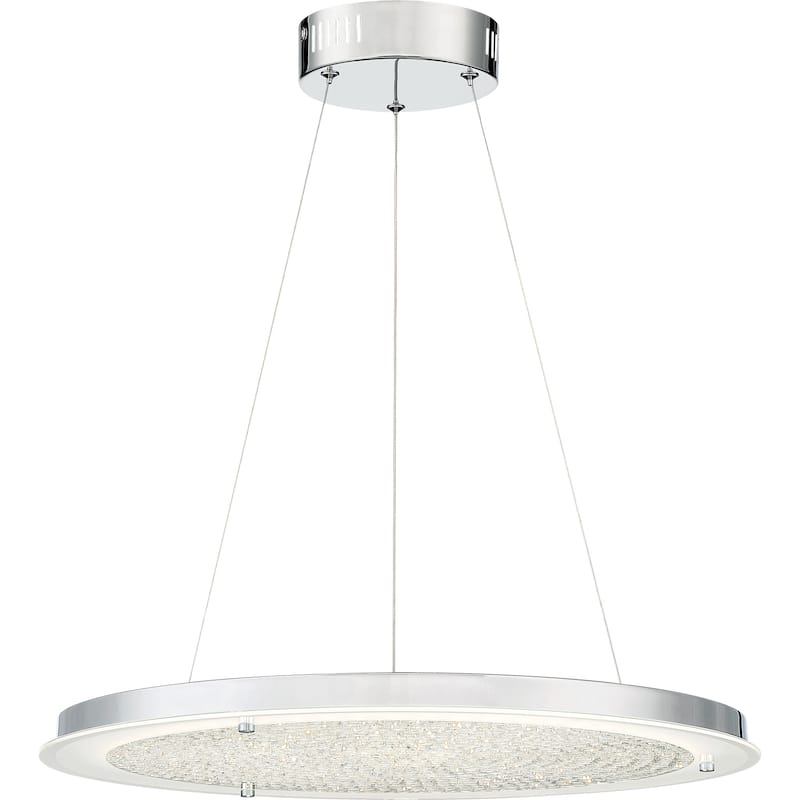 Quoizel Platinum Collection Blaze Polished Chrome Pendant