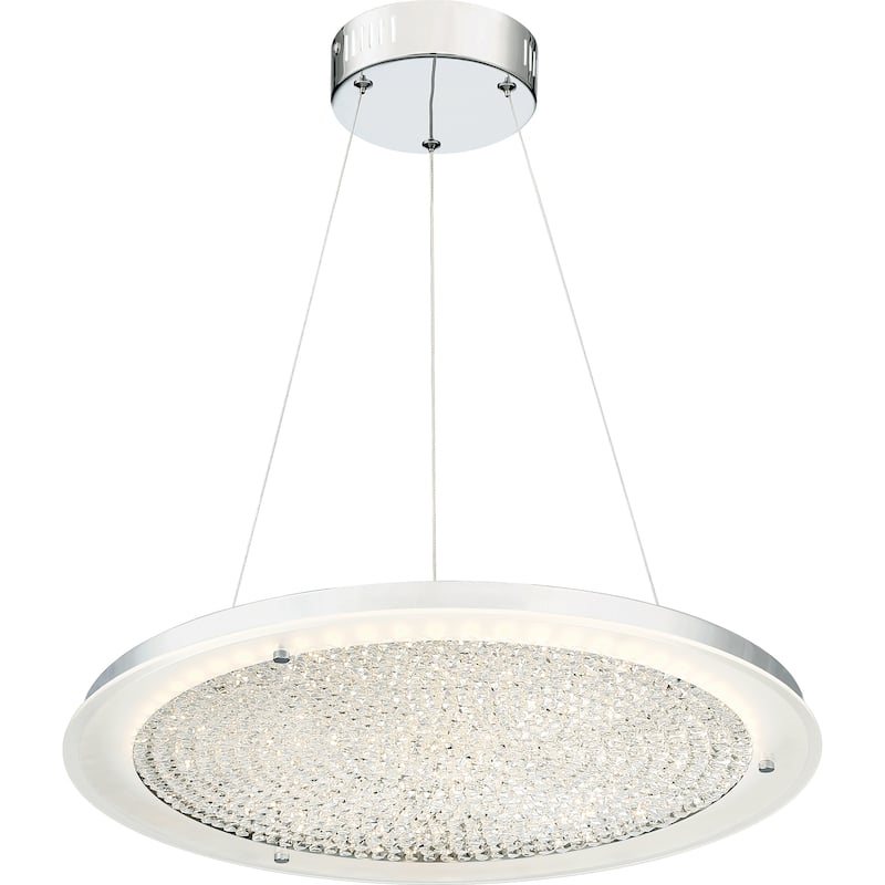 Quoizel Platinum Collection Blaze Polished Chrome Pendant