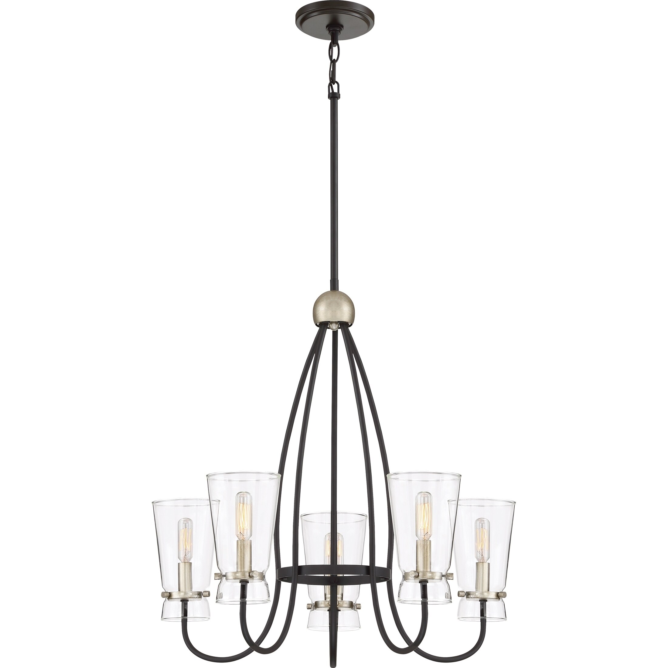 Quoizel Midnight Western Bronze 5-light Chandelier - Chandeliers For Bedrooms by Overstock.com