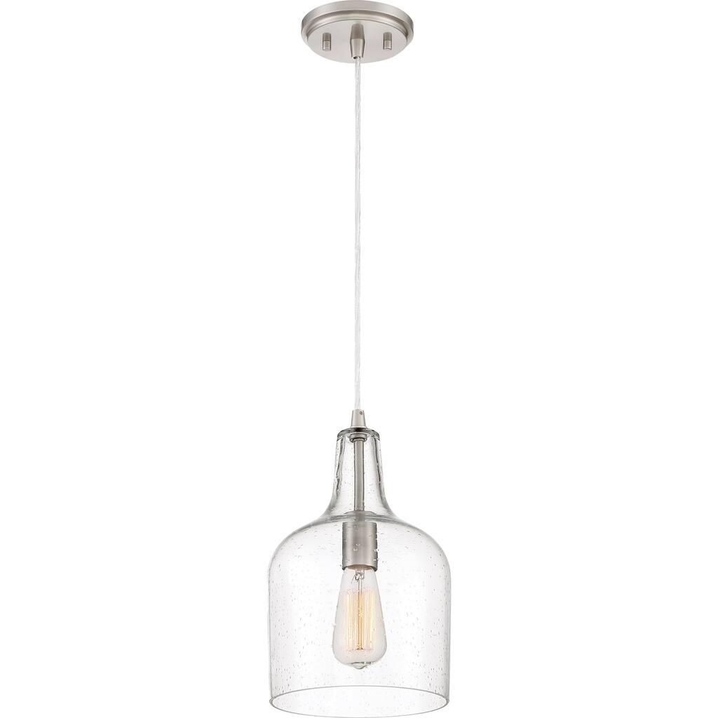 Quoizel Anson Brushed Nickel Piccolo Mini Pendant