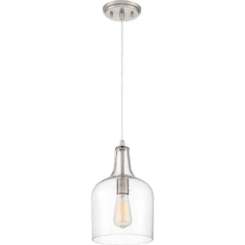 Quoizel Anson Brushed Nickel Piccolo Mini Pendant