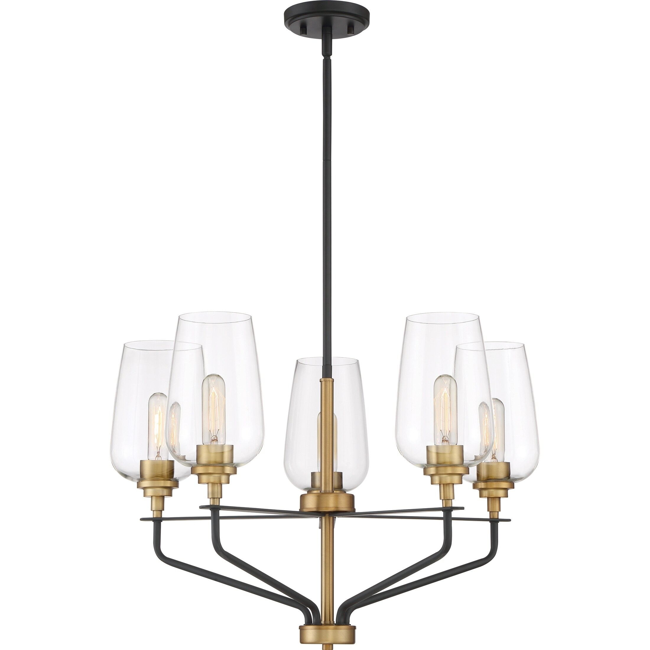 Quoizel Sagamore Earth Black Chandelier - Chandeliers For Bedrooms by Overstock.com