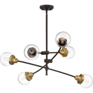 Quoizel Trance Chandelier (Brown) - Chandeliers For Bedrooms by Overstock.com