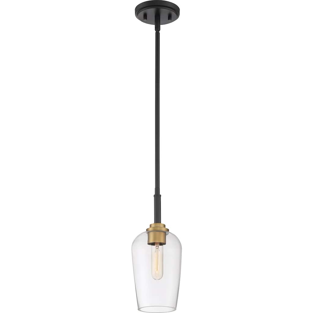 Quoizel Sagamore Earth Black Mini Pendant