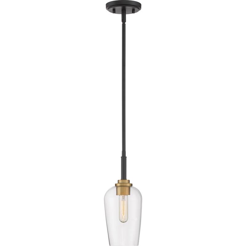 Quoizel Sagamore Earth Black Mini Pendant