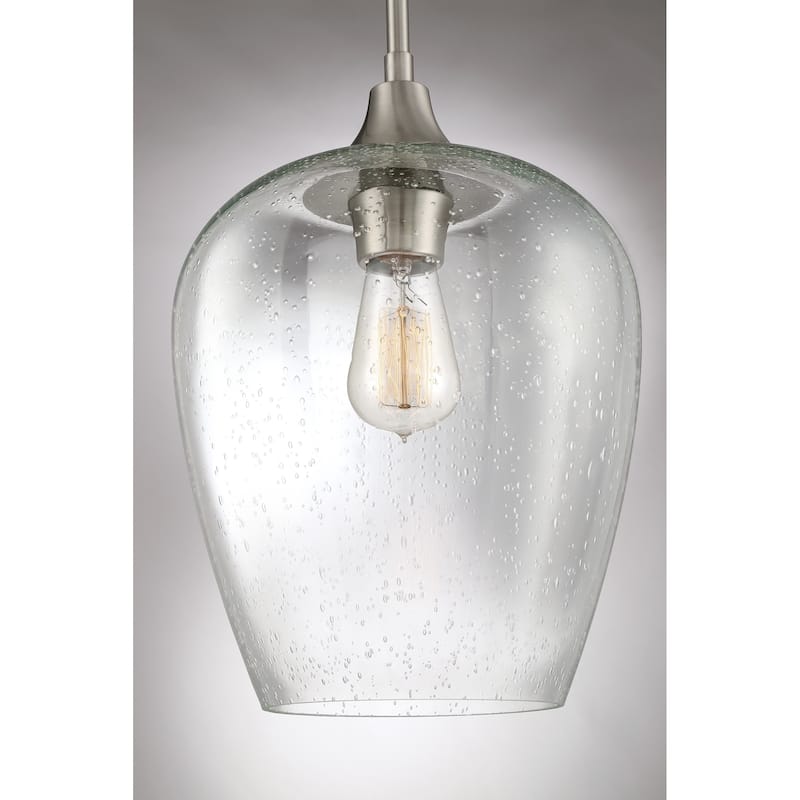 Quoizel Towne Brushed Nickel Mini Pendant