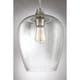 preview thumbnail 4 of 2, Quoizel Towne Brushed Nickel Mini Pendant