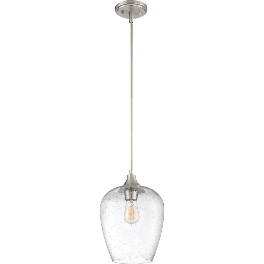 Quoizel Towne Brushed Nickel Mini Pendant