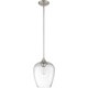 preview thumbnail 2 of 2, Quoizel Towne Brushed Nickel Mini Pendant