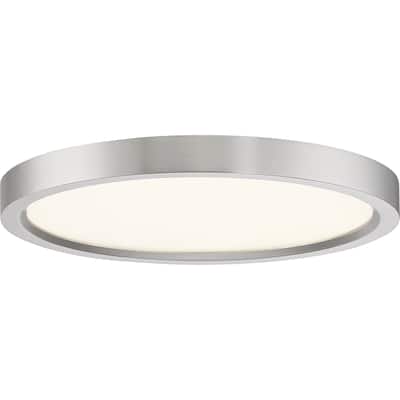 Quoizel Outskirt Aluminum 15-watt Flush Mount