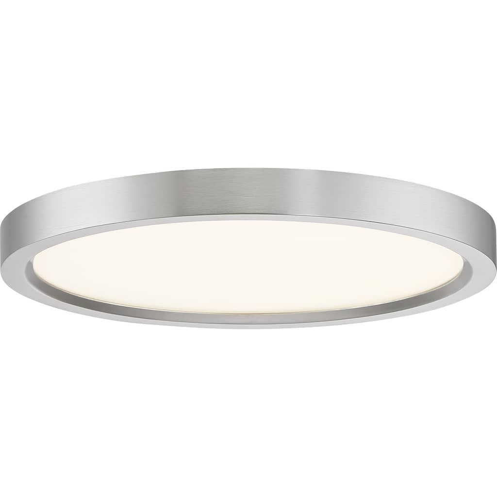 Quoizel Outskirt Aluminum 15-watt Flush Mount