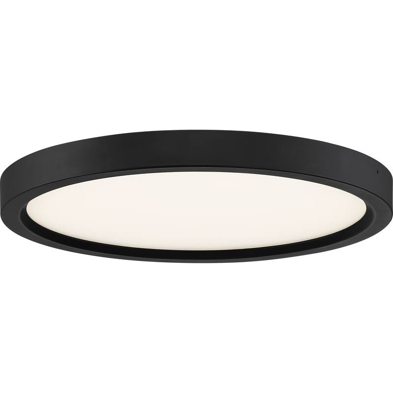 Quoizel Outskirt Aluminum 15-watt Flush Mount