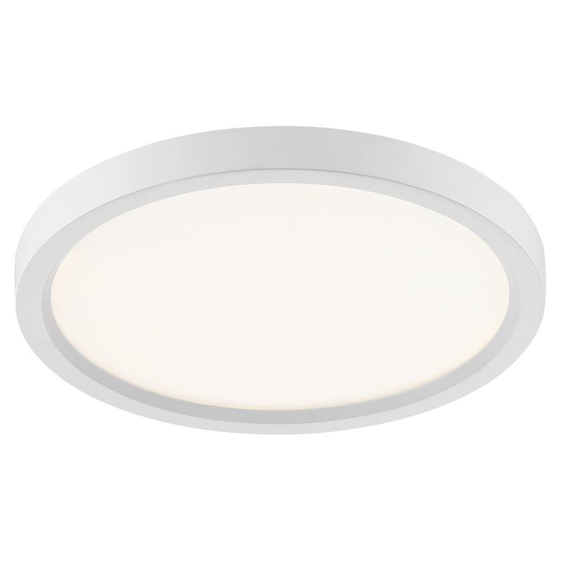 Quoizel Outskirt Aluminum 15-watt Flush Mount