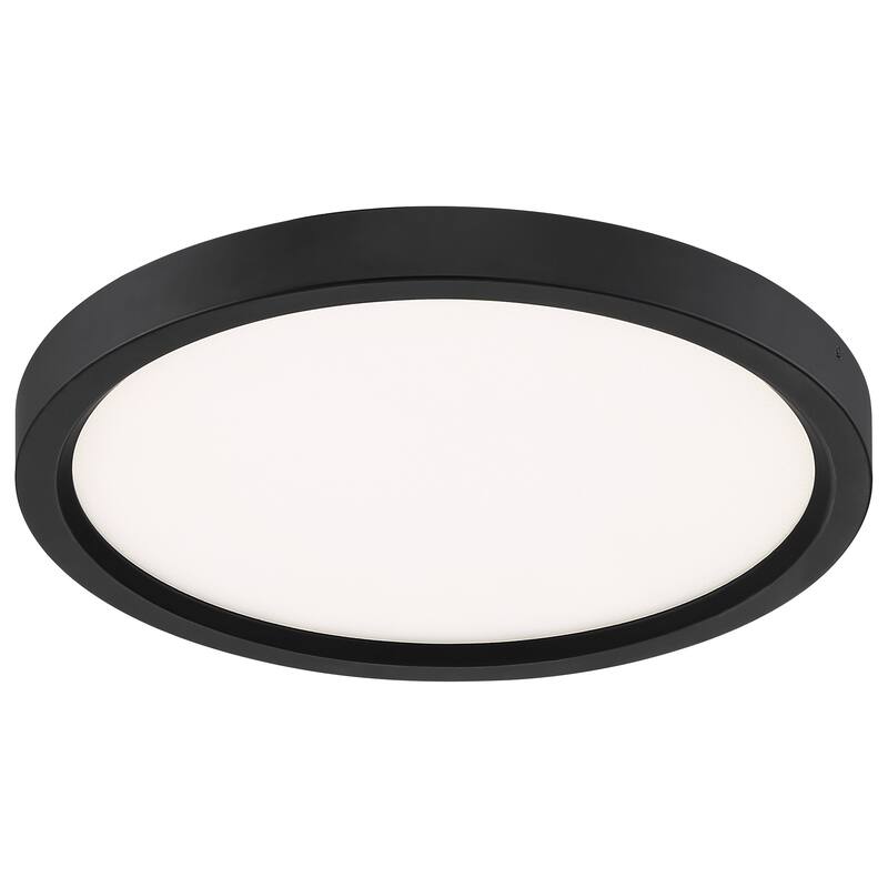 Quoizel Outskirt Aluminum 15-watt Flush Mount