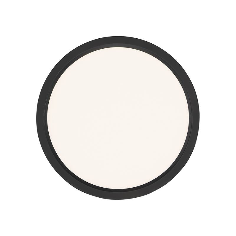 Quoizel Outskirt Aluminum 15-watt Flush Mount