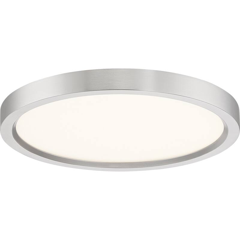 Quoizel Outskirt Aluminum 15-watt Flush Mount